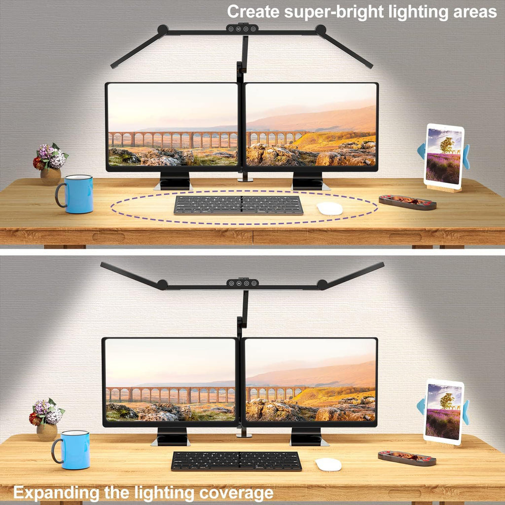 Eye-Caring Desk Lamp with Remote for Reading & Drawing