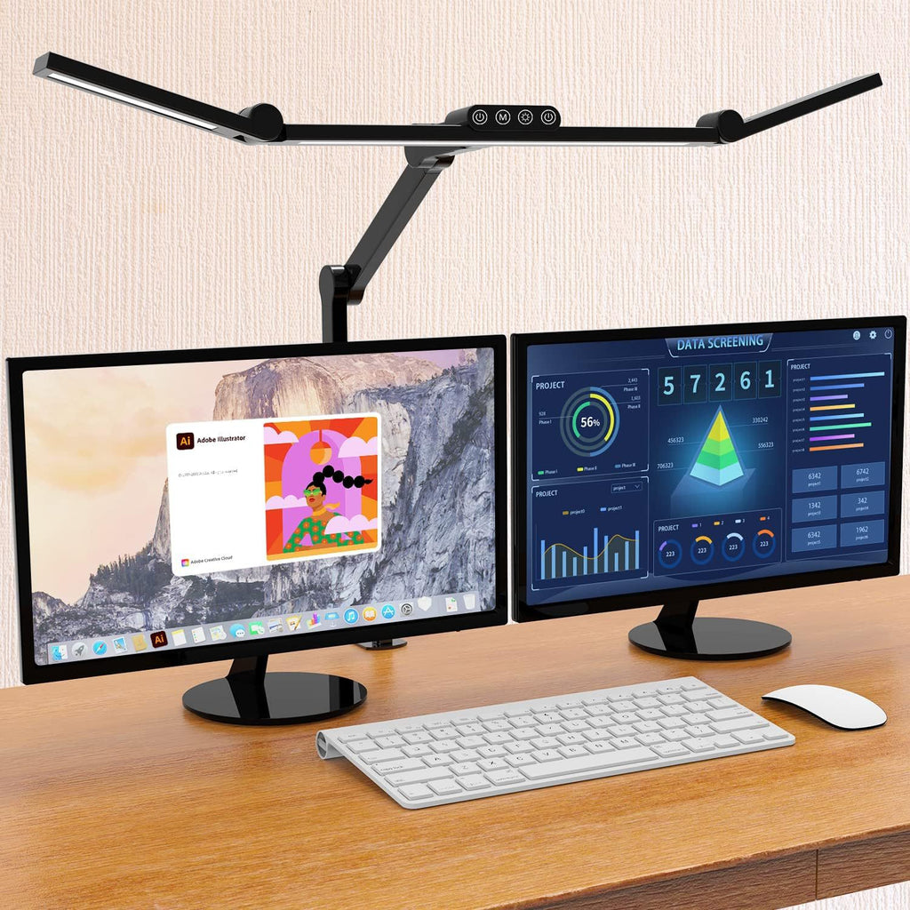 Eye-Caring Desk Lamp with Remote for Reading & Drawing